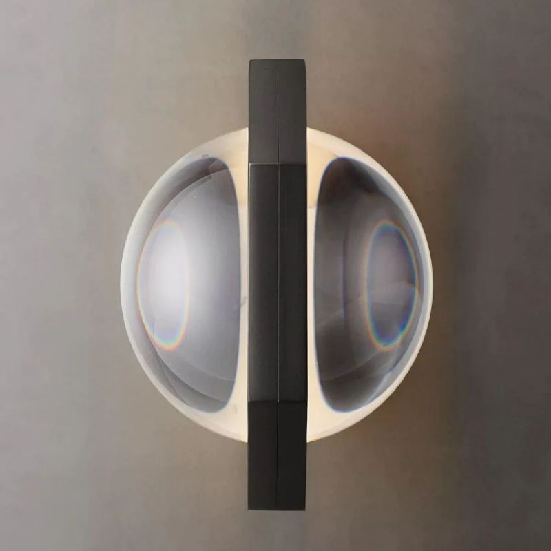 Eclatant Inset Crystal Wall Sconce