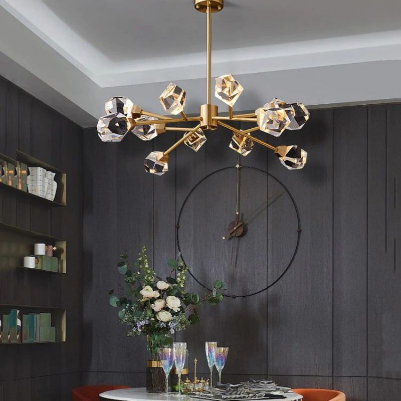 Angle Oval Chandelier