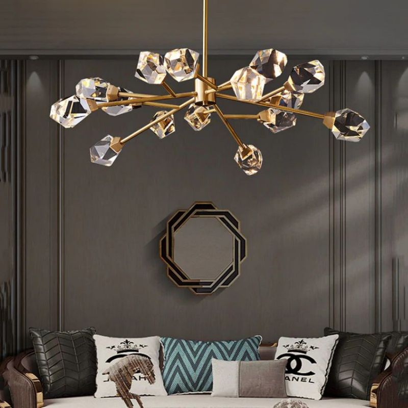 Angle Oval Chandelier