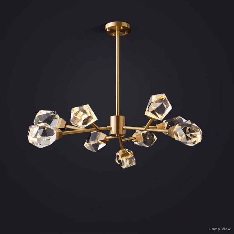 Angle Oval Chandelier