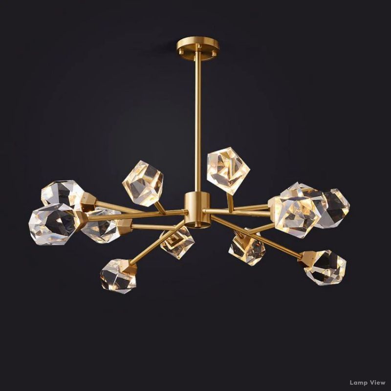 Angle Oval Chandelier