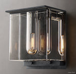 Savile Recessed Crystal Cube Wall Sconce