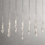 Soltaire Cascading Crystal Linear Chandelier