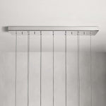 Soltaire Cascading Crystal Linear Chandelier