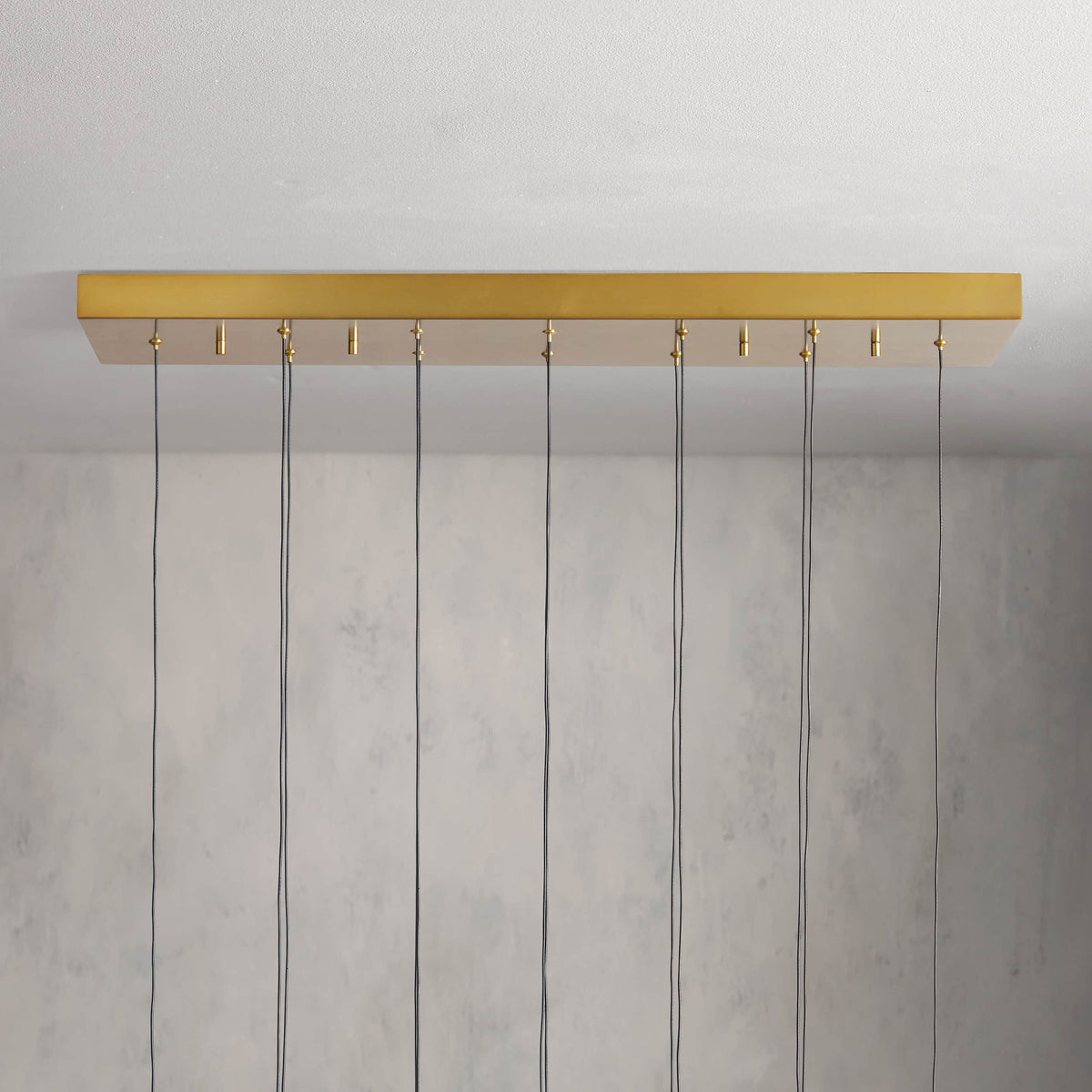 Soltaire Cascading Crystal Linear Chandelier