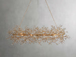 Fiore Garden Petal Twig Oval Chandelier