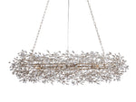 Fiore Garden Petal Twig Oval Chandelier