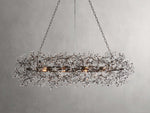 Fiore Garden Petal Twig Oval Chandelier