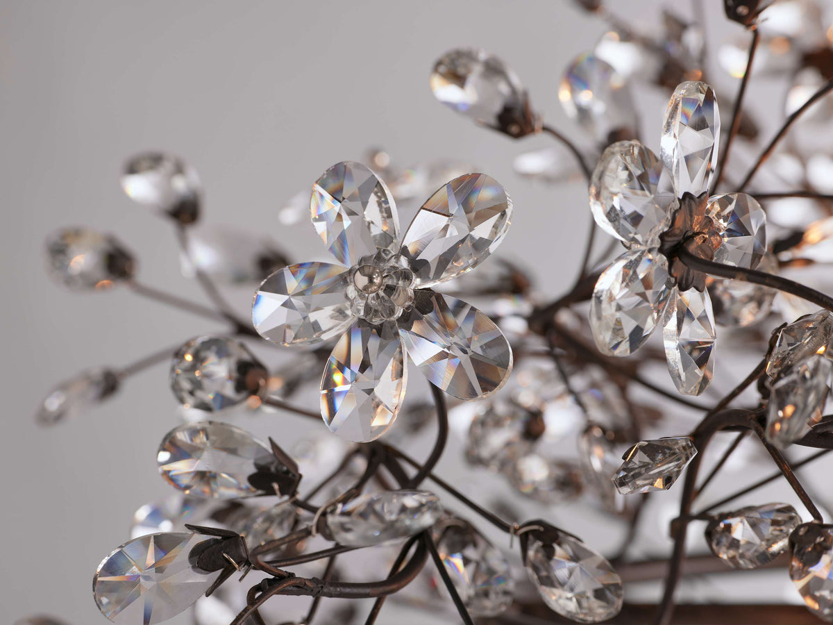 Fiore Garden Petal Twig Oval Chandelier