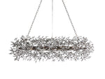 Fiore Garden Petal Twig Oval Chandelier