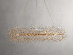 Fiore Garden Petal Twig Oval Chandelier
