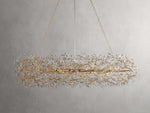 Fiore Garden Petal Twig Oval Chandelier
