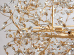 Fiore Garden Petal Twig Oval Chandelier
