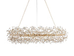 Fiore Garden Petal Twig Oval Chandelier