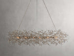 Fiore Garden Petal Twig Oval Chandelier
