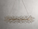 Fiore Garden Petal Twig Oval Chandelier