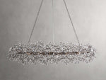 Fiore Garden Petal Twig Oval Chandelier