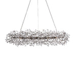 Fiore Garden Petal Twig Oval Chandelier