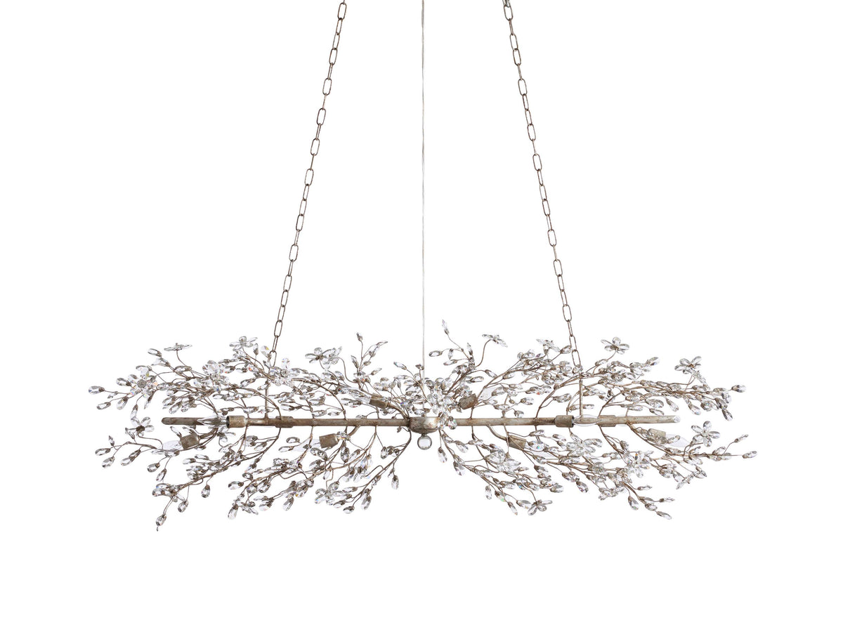 Fiore Garden Petal Twig Linear Chandelier