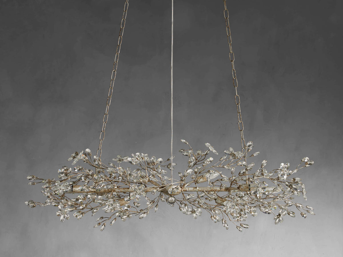 Fiore Garden Petal Twig Linear Chandelier