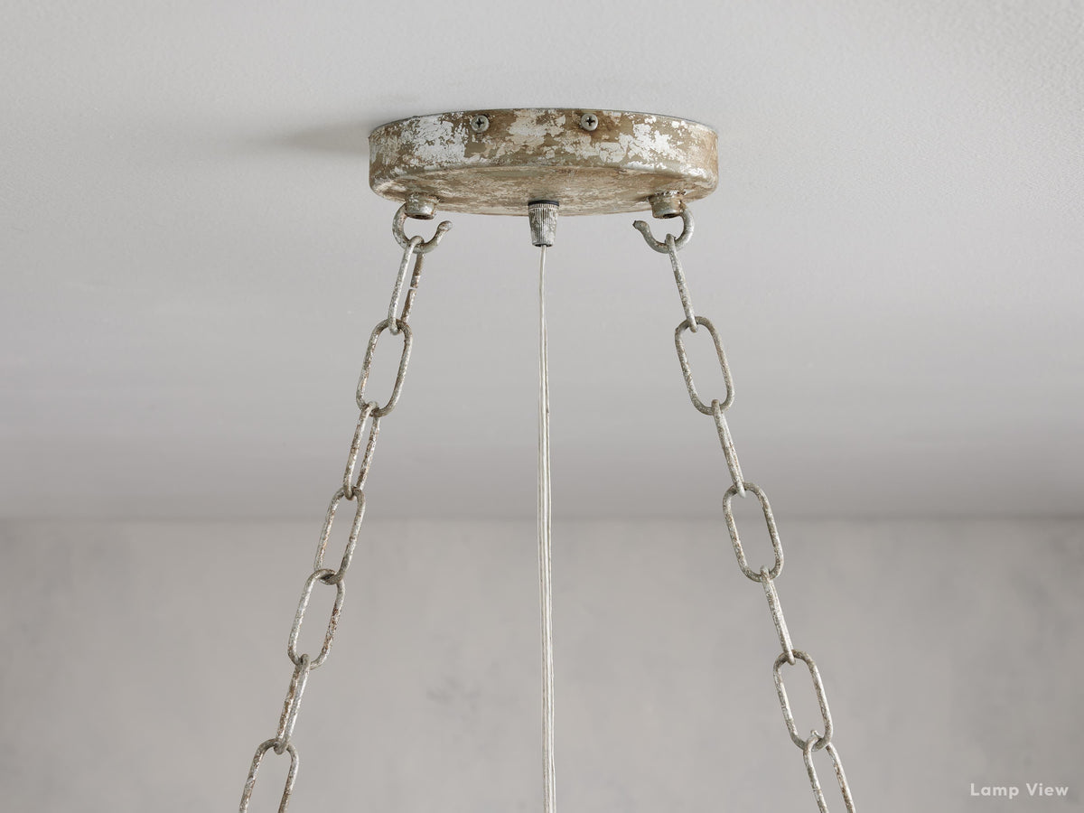 Fiore Garden Petal Twig Linear Chandelier