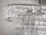 Ghiaccio Textured Oval Chandelier