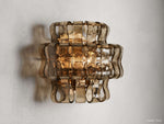 Ghiaccio Hooked Glass Wall Sconces