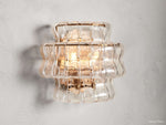 Ghiaccio Hooked Glass Wall Sconces