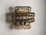 Ghiaccio Hooked Glass Wall Sconces