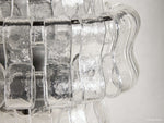Ghiaccio Hooked Glass Wall Sconces