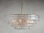 Ghiaccio Textured Round Chandelier