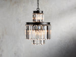 Leyland Clear Crystal Tiered Chandelier