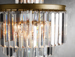 Leyland Clear Crystal Tiered Chandelier
