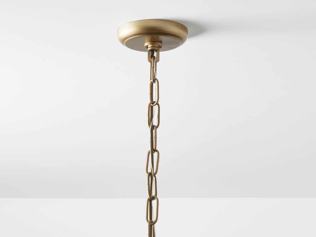 Leyland Clear Crystal Tiered Chandelier
