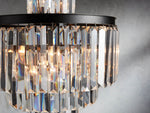 Leyland Clear Crystal Tiered Chandelier