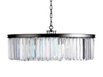 Leyland Clear Crystal Round Chandelier
