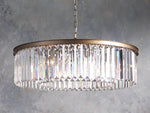 Leyland Clear Crystal Round Chandelier