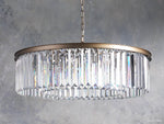 Leyland Clear Crystal Round Chandelier