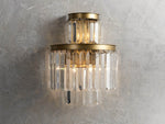 Leyland Clear Crystal Wall Sconce