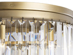 Leyland Clear Crystal Flush Mount