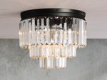 Leyland Clear Crystal Flush Mount