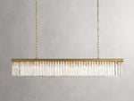 Leyland Clear Crystal Rectangular Chandelier