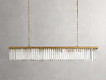 Leyland Clear Crystal Rectangular Chandelier