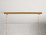 Leyland Clear Crystal Rectangular Chandelier