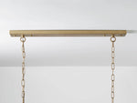 Leyland Clear Crystal Tiered Rectangular Chandelier