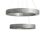 Jeunet Two-Tier Round Chandelier