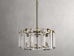 Amaya Thick Crystal Round Chandelier
