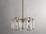 Amaya Thick Crystal Round Chandelier