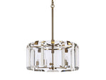 Amaya Thick Crystal Round Chandelier
