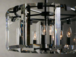 Amaya Thick Crystal Round Chandelier
